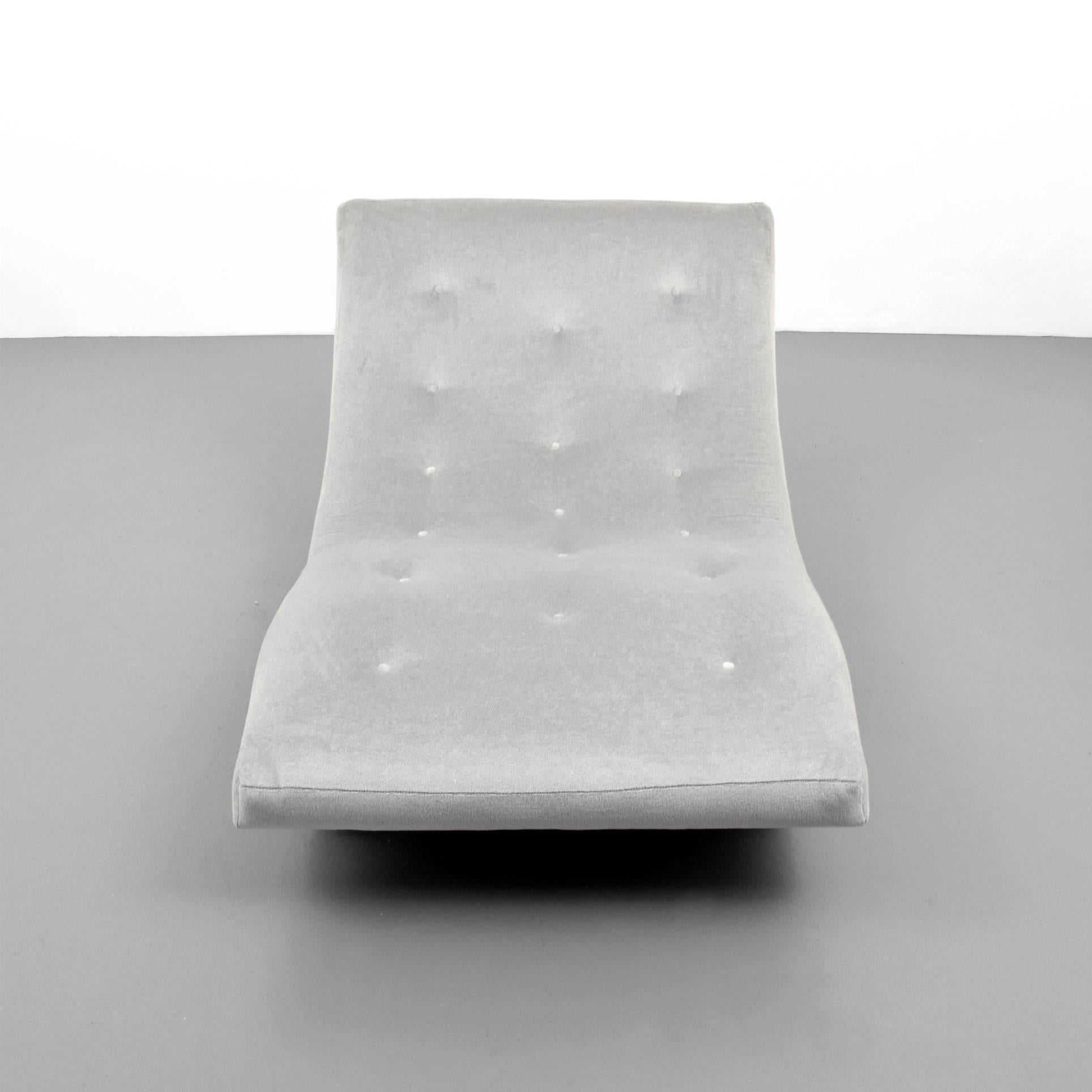 Mid-20th Century Adrian Pearsall Brutalist Rocking Lounge/Chaise Lounge Chair, 1960s, USA