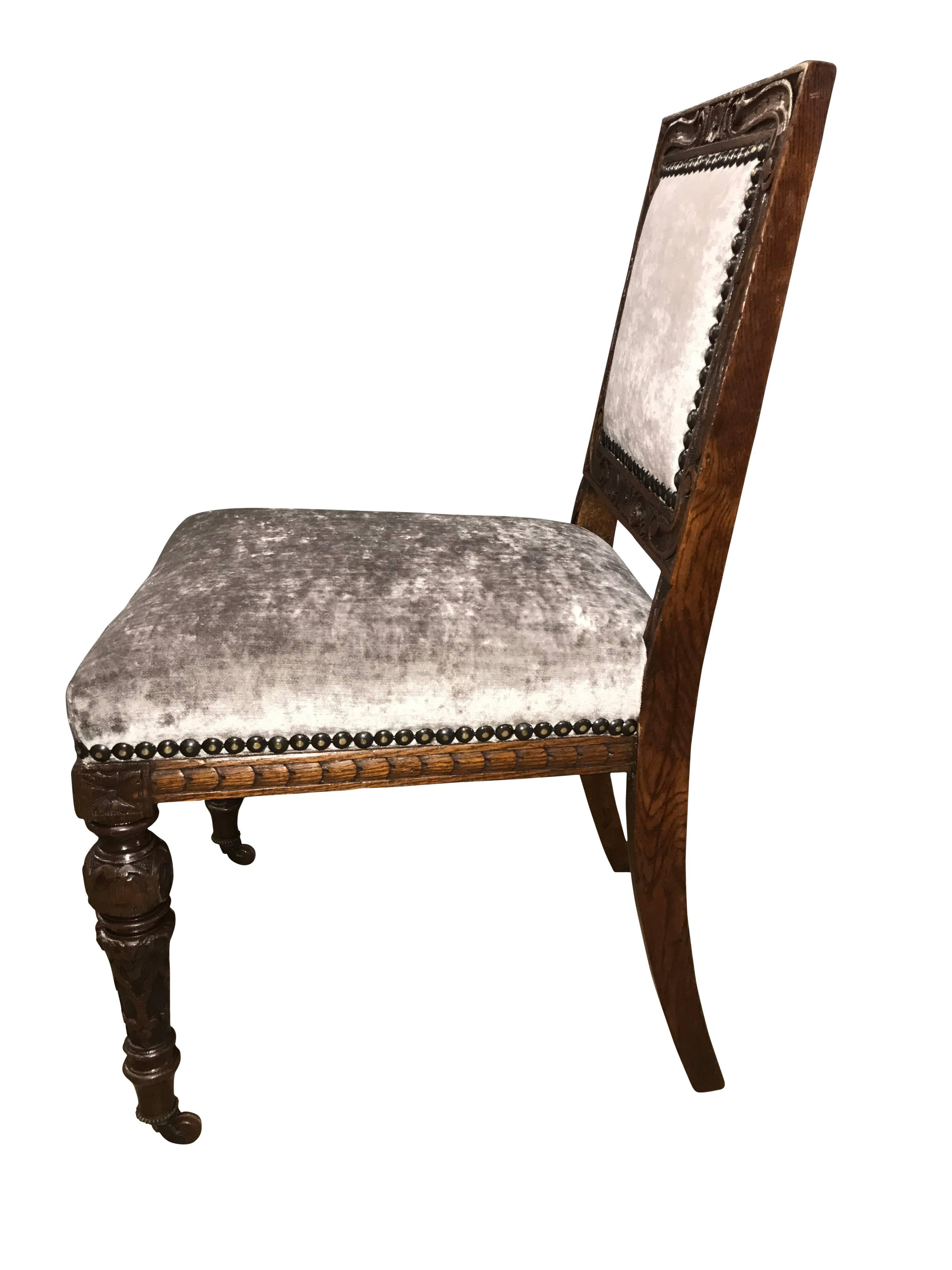 Victorian 12 Gillows 19th Century Dining Chairs