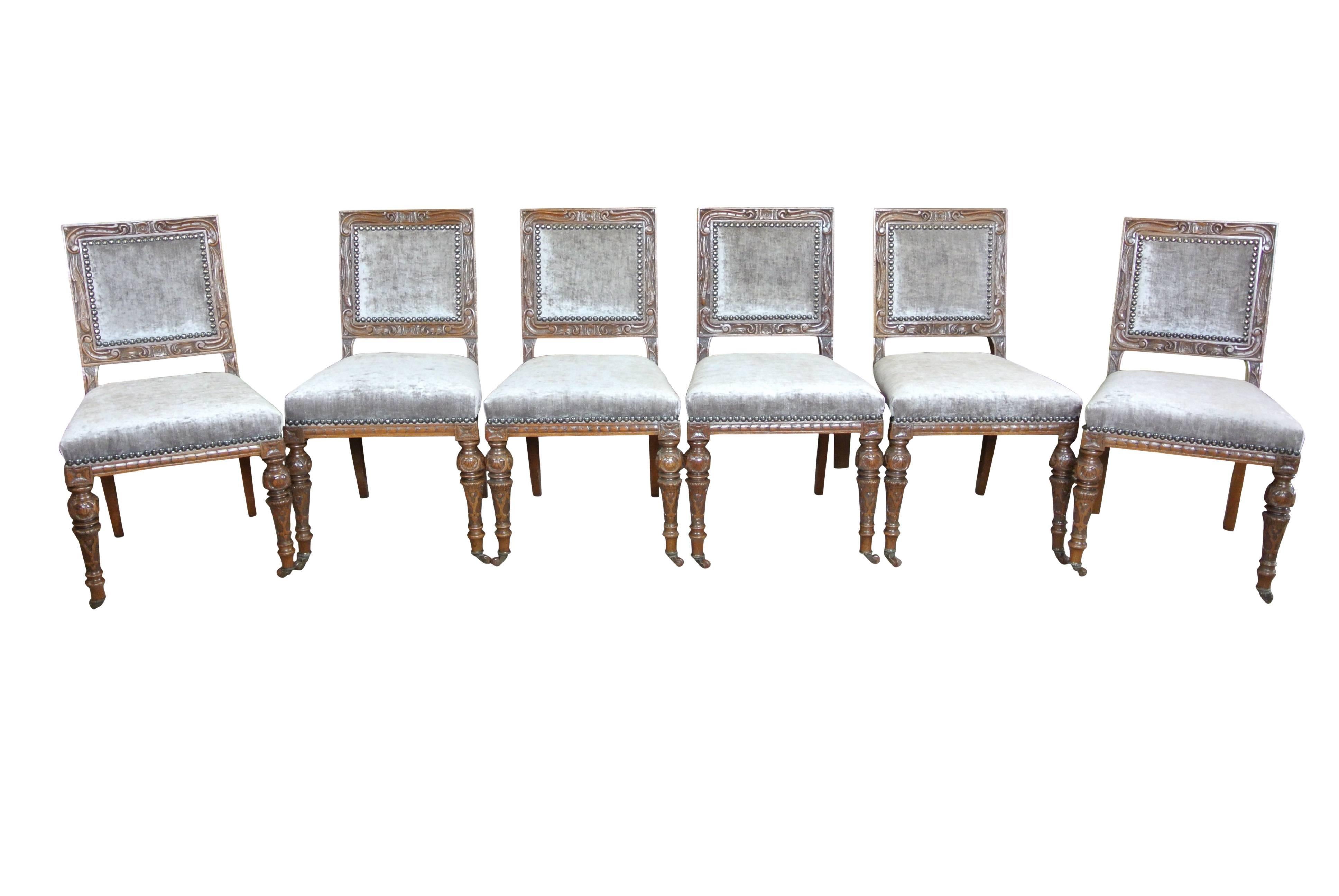 12 Gillows 19th Century Dining Chairs 2