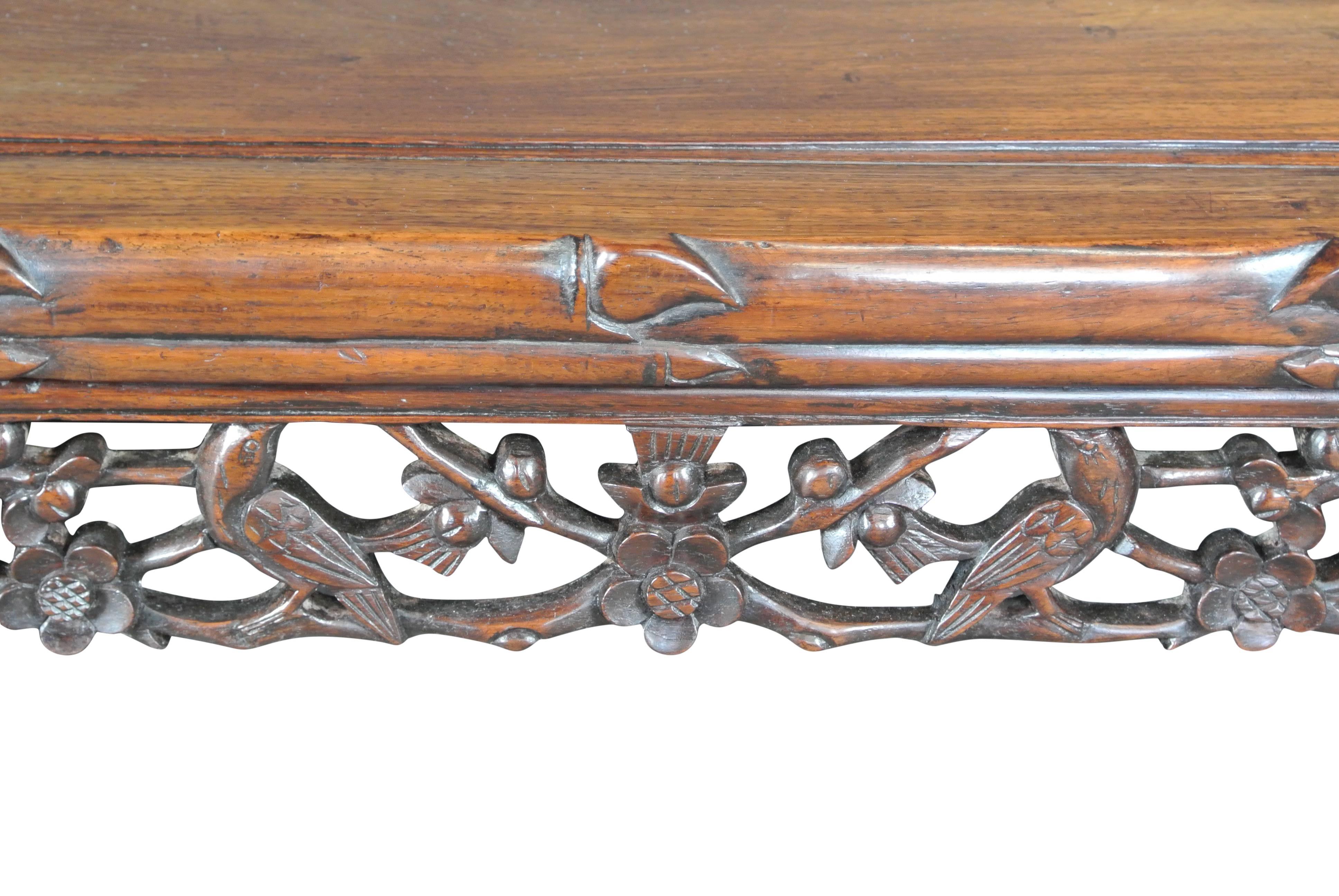 Chinese Antique Hardwood Opium Table
