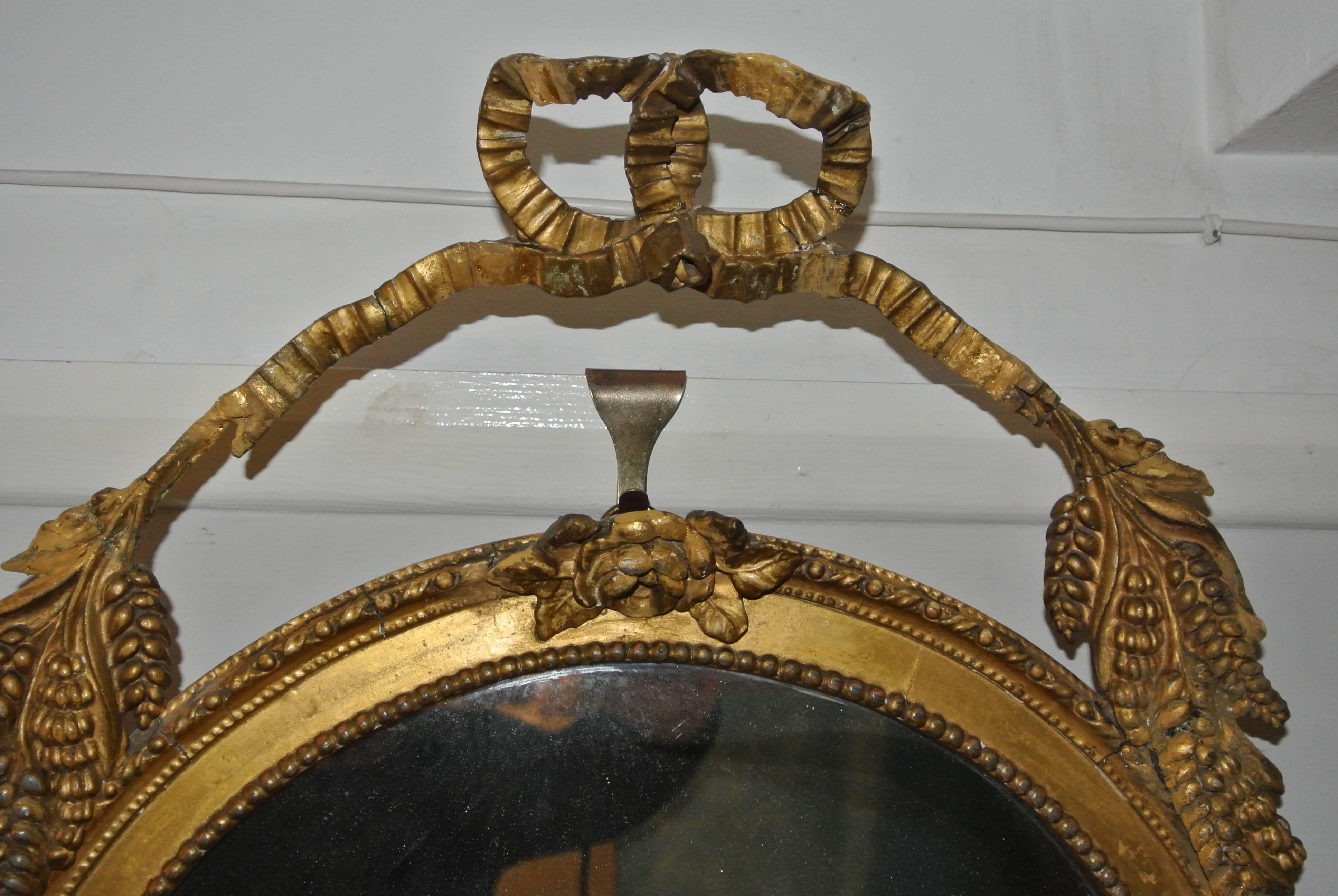 Victorian 19th Century Pair of Girandole Mirrors
