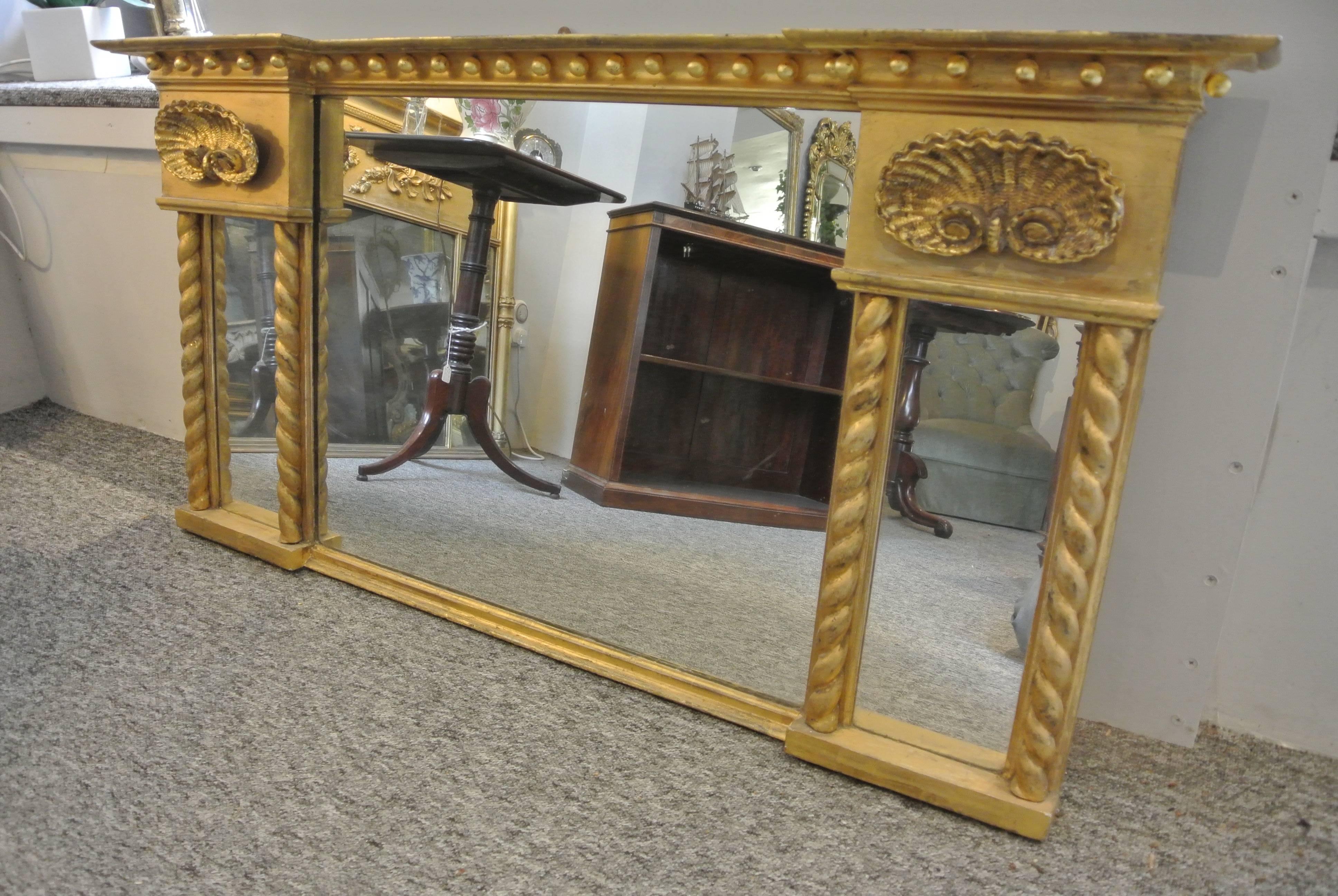 Regency Period Overmantel Mirror 1