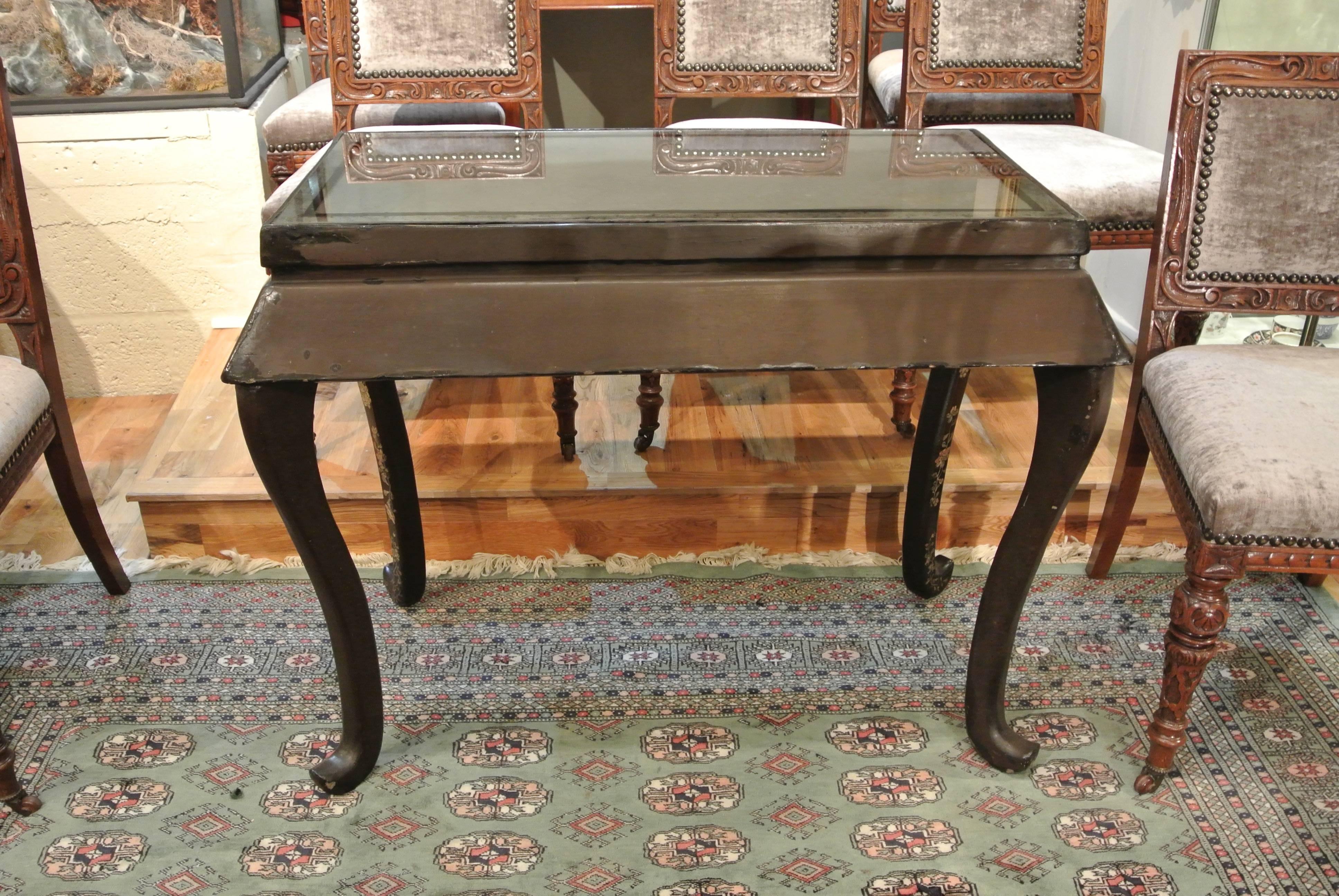 Early 19th Century Japanned Console Table In Good Condition In Bournemouth, GB