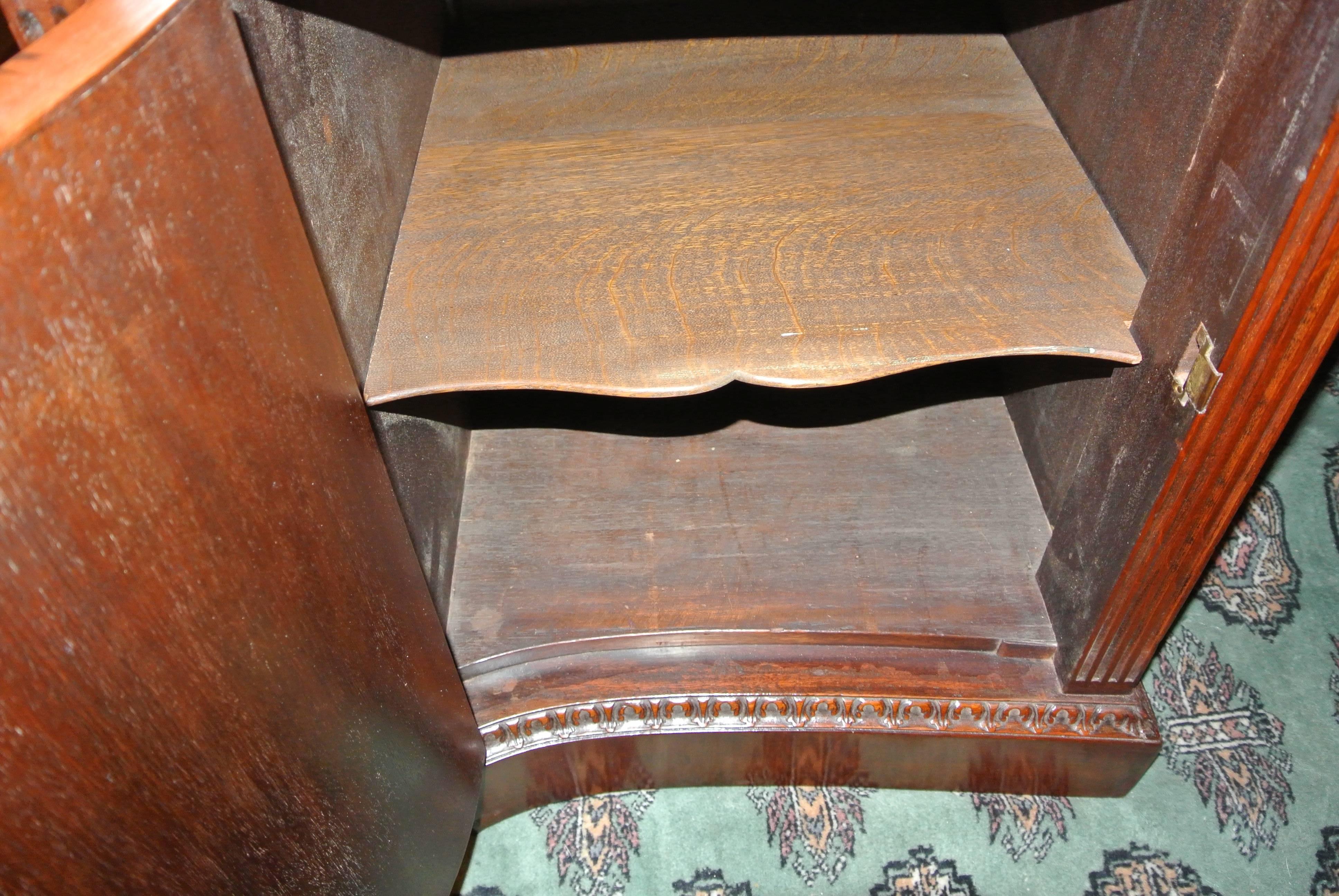 George III Chippendale Style Partners Desk 1