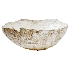 Cuenco de cerámica orgánica - Pieza Wabi-Sabi de textura terrosa hecha a mano