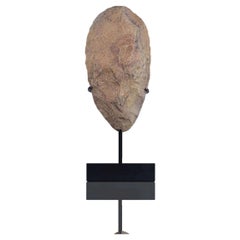 Prehistoric Artefact Palaeolithic Acheulean Surmounted Hand Axe