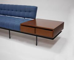 Minimalist Sofa and Cabinet by Florence Knoll