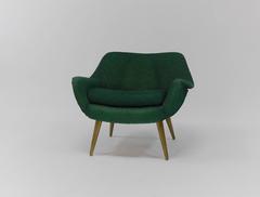 Pair of Sculptural Lounge Chairs by Lawrence Peabody for Selig