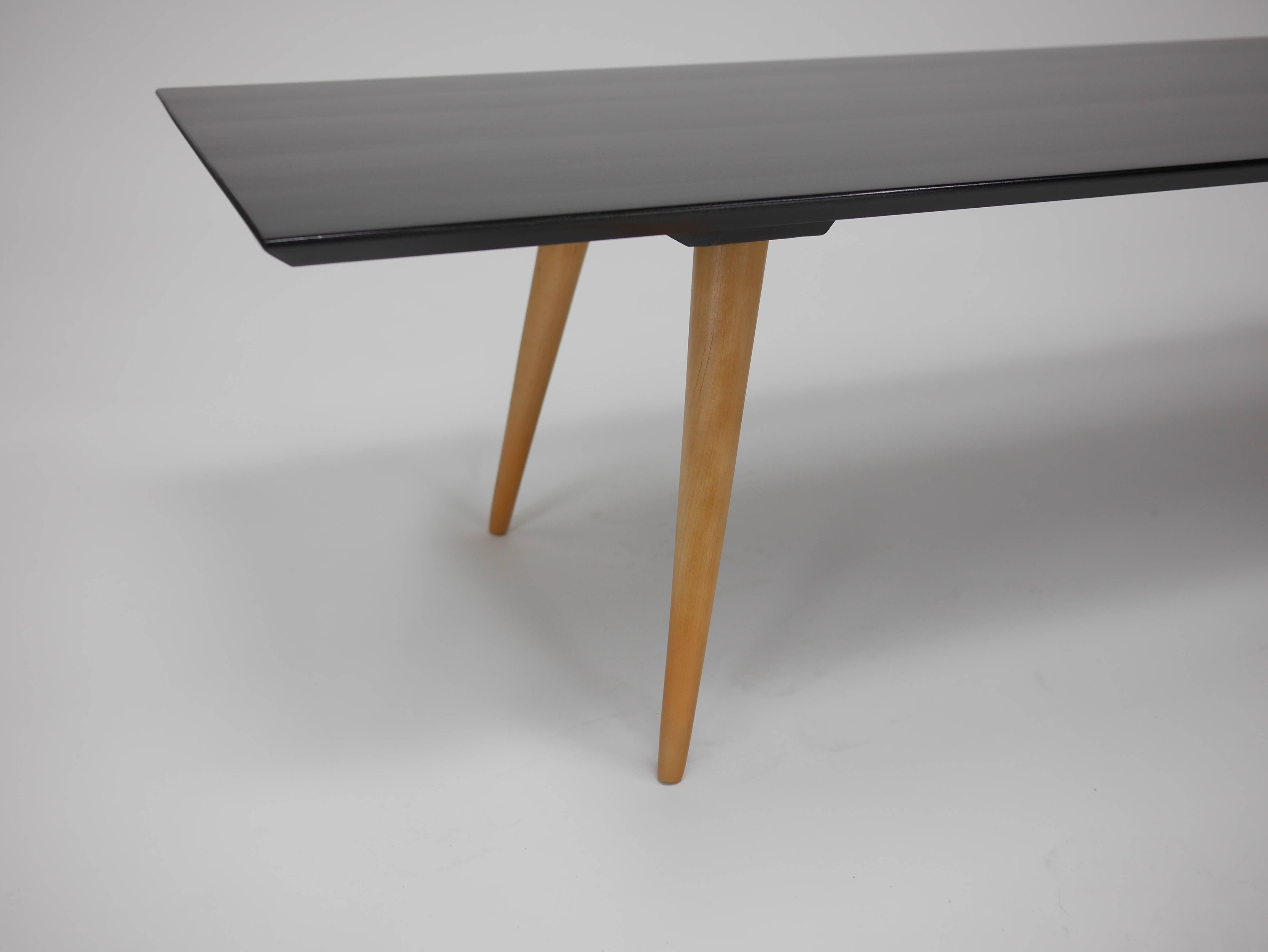 Mid-Century Modern Two-Tone Bench by Paul McCobb