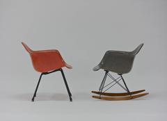Iconic Rocker and Lounge Chair by Charles Eames for Zenith Plastics