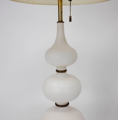 Gourd Form Ceramic Lamps by Gerald Thurston for Lightolier