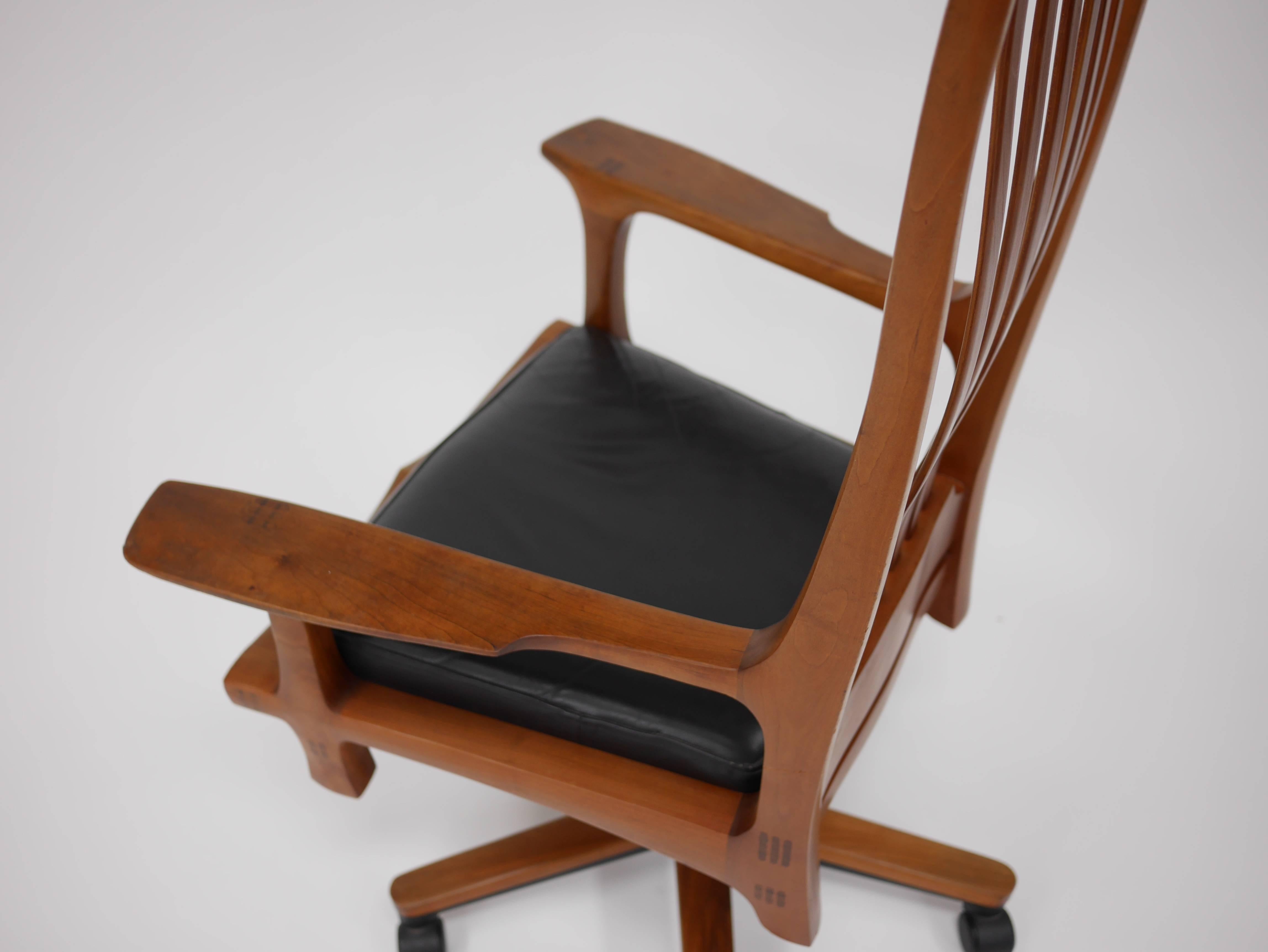 Studio Movement Office Chair Attributed to John Nyquist For Sale 2
