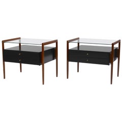 Pair of Drexel Parallel Group Nightstands