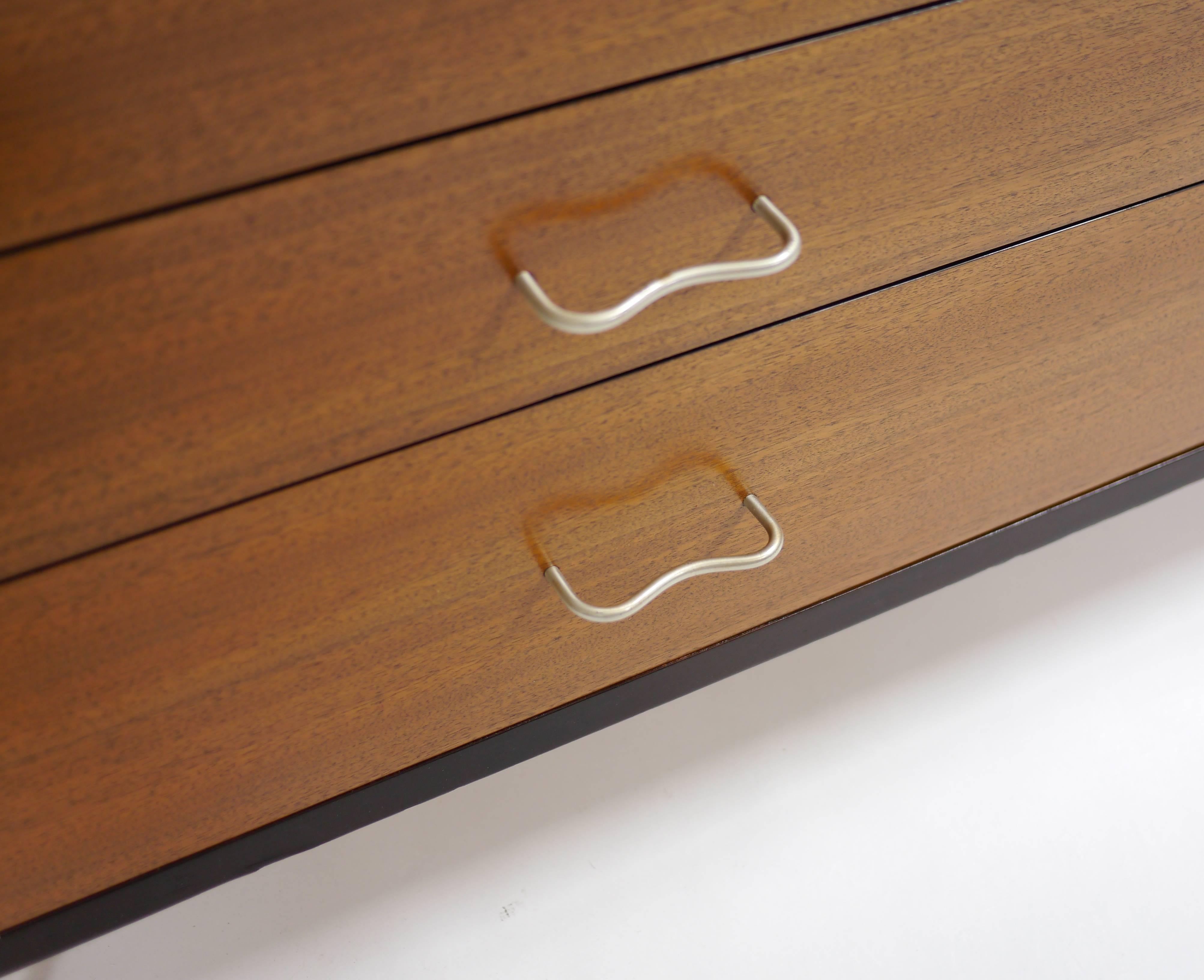 Mahogany Dresser on Hairpin Legs by George Nelson for Herman Miller