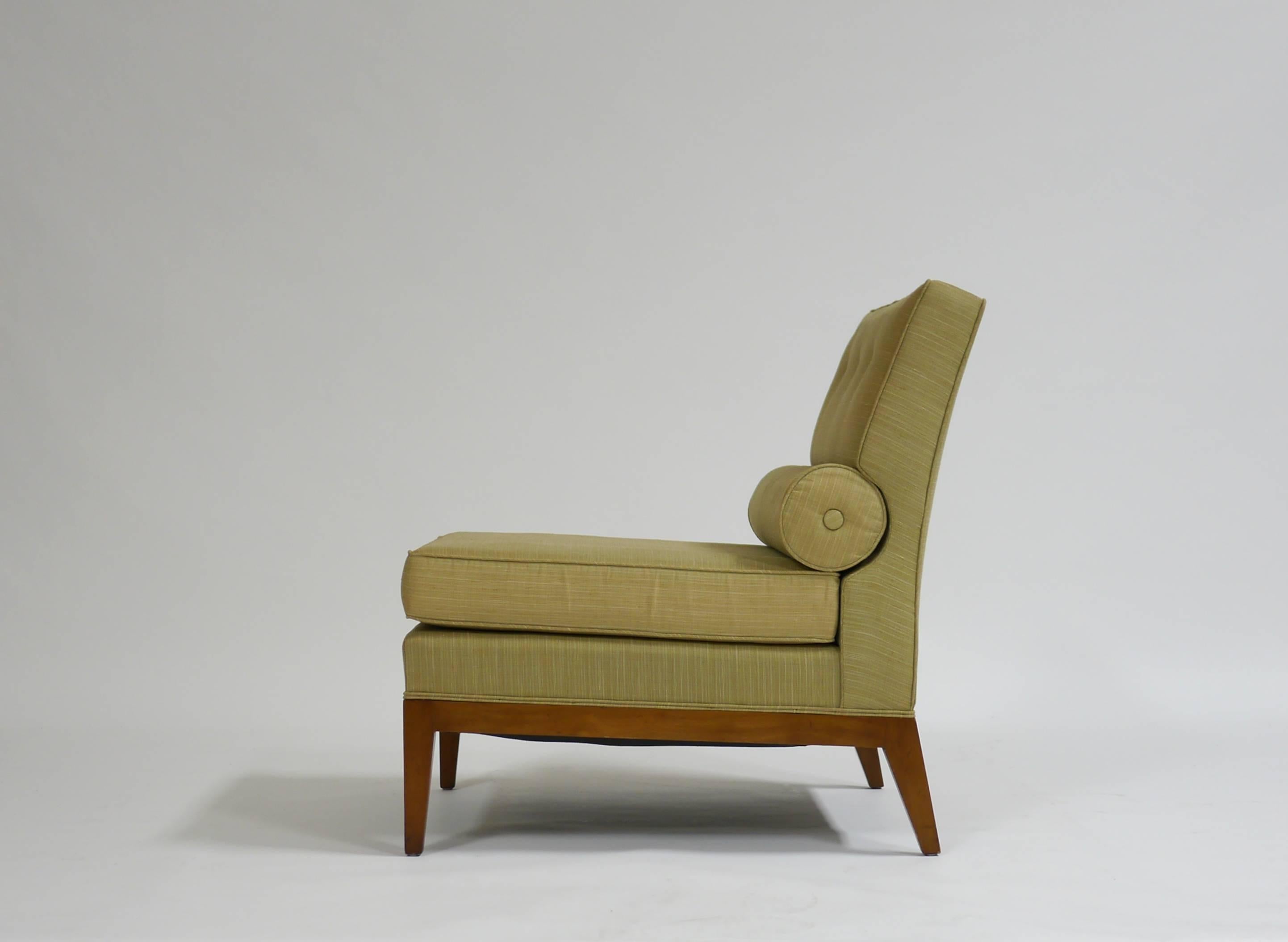 Rare to market lounge chair by Tommi Parzinger for Charak Modern.
