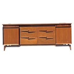 Mid Century Modern Vintage Long Dresser or Credenza Floating Design Parvin Style
