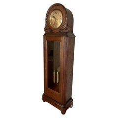Jauch Brothers Clock Factory German Antique Grandfather Clock
