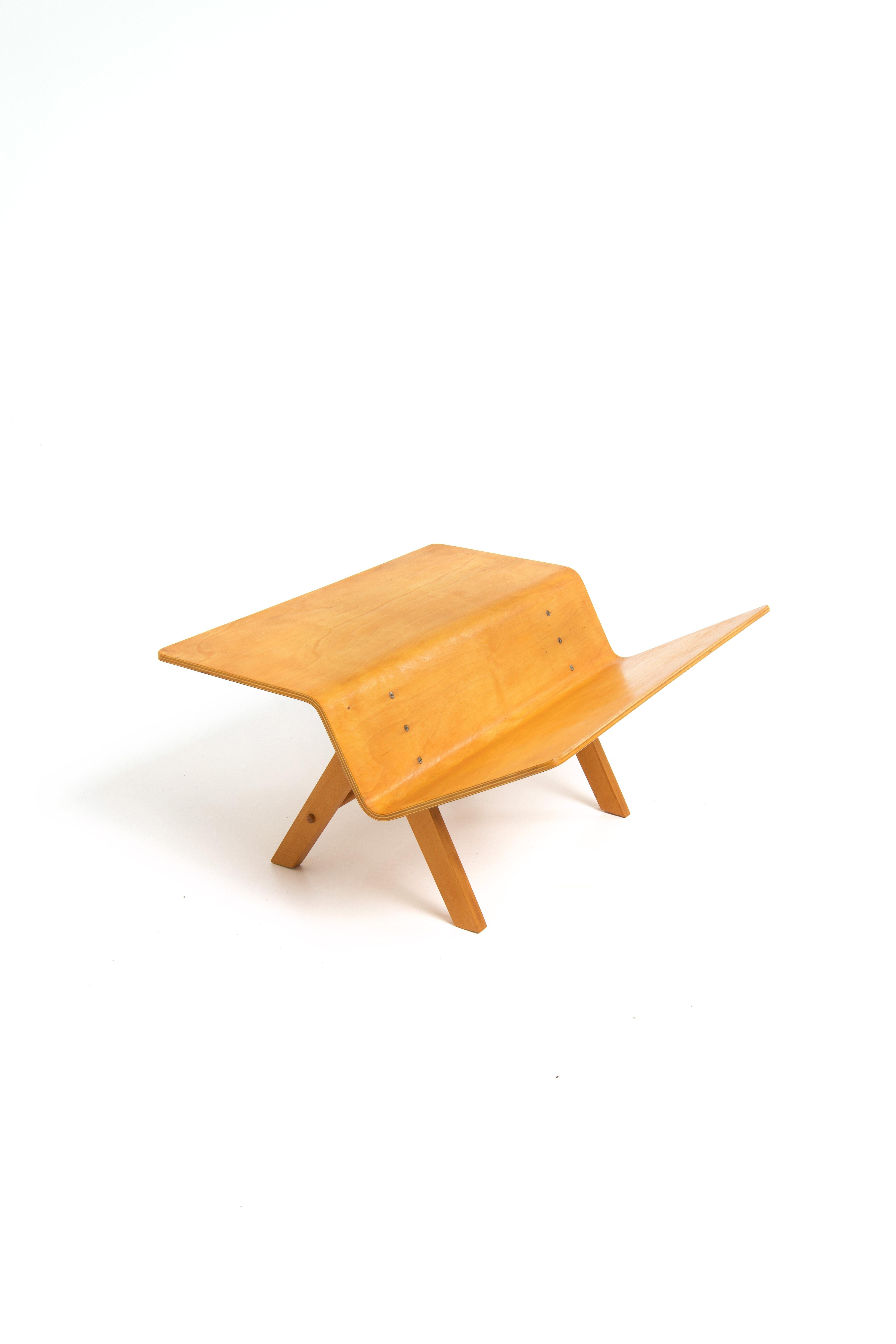 Mid-Century Modern Modernist Side Table - Hein Stolle For Sale