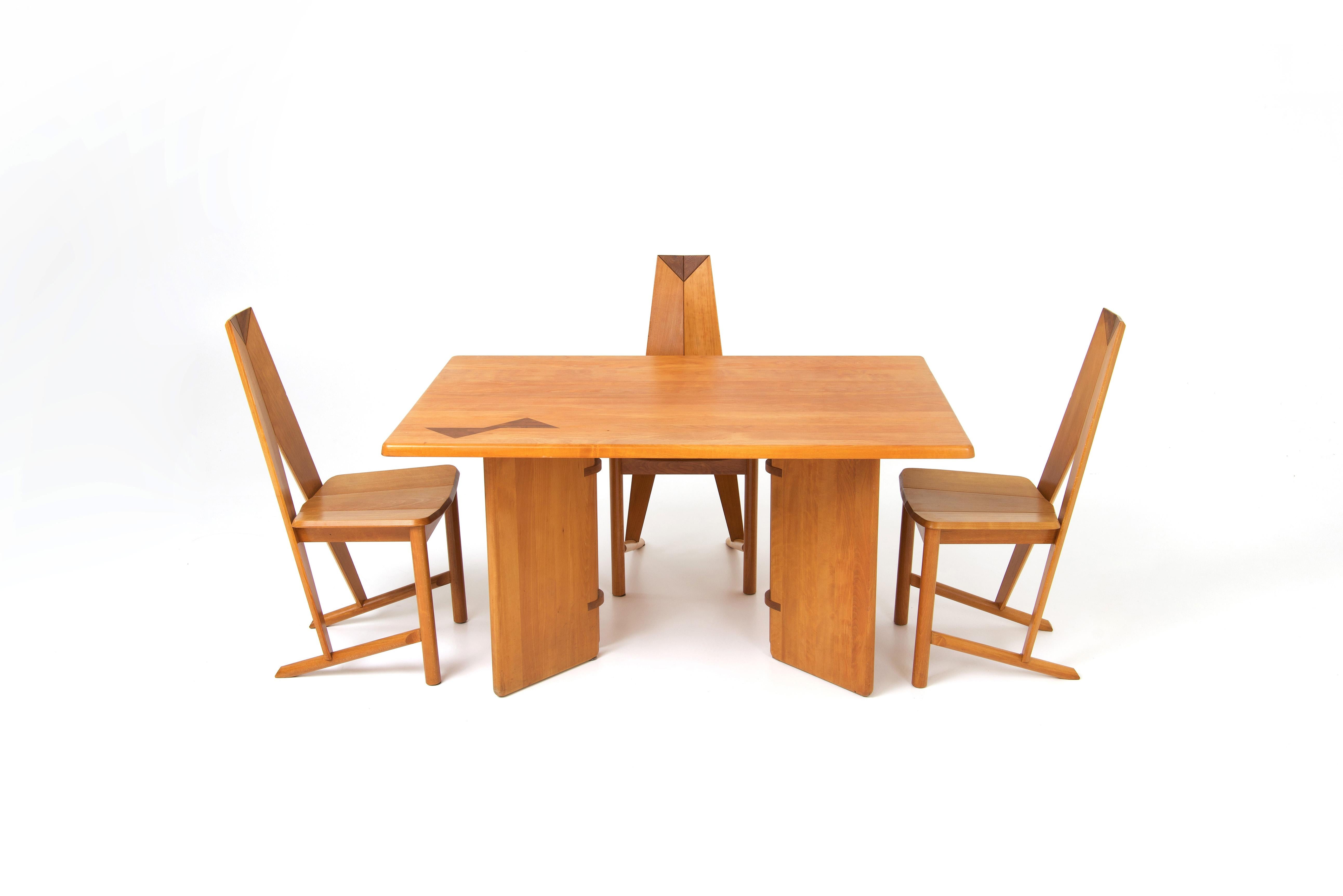 Français Rare ensemble de salle à manger - Soren Nissen & Ebbe Gehl en vente