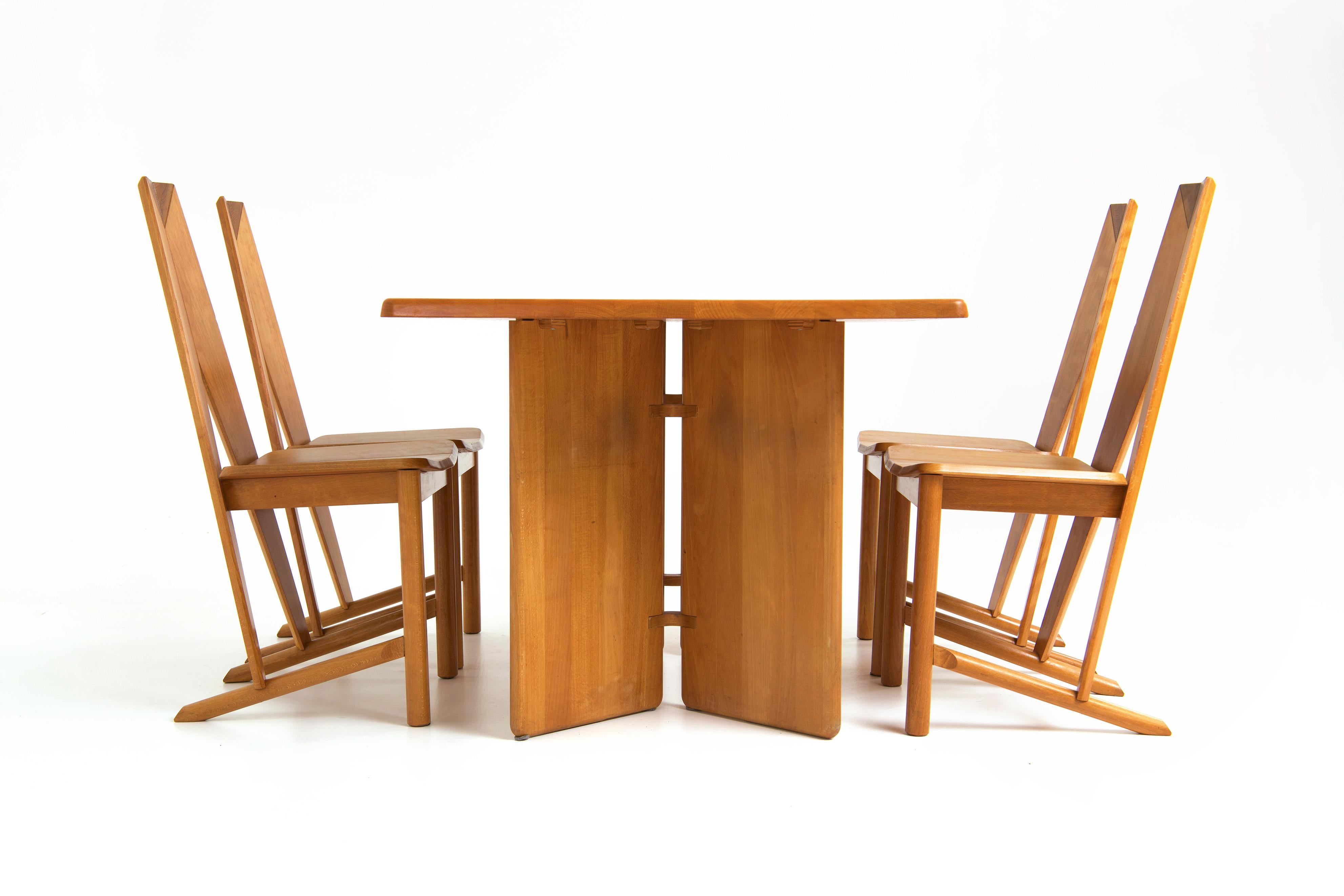 Mid-Century Modern Rare ensemble de salle à manger - Soren Nissen & Ebbe Gehl en vente