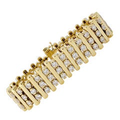 Jose Hess Diamond Gold Bracelet