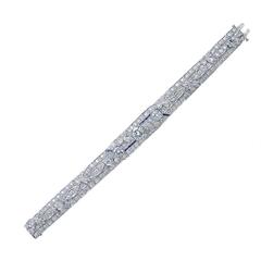 Diamond Platinum Bracelet 10