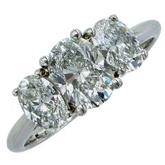  Tiffany & Co. 2.21 Carat Diamond Platinum Engagement Ring