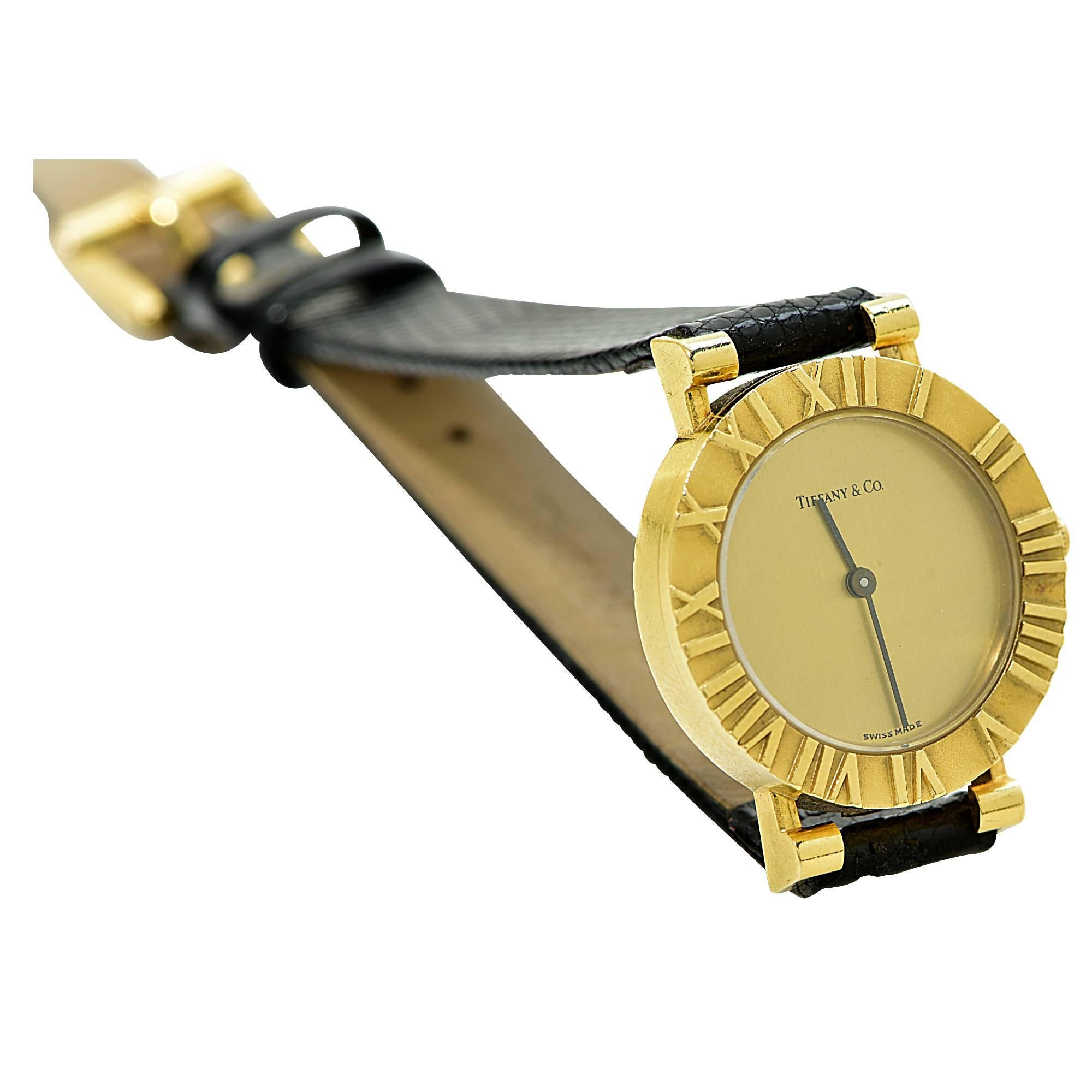 Tiffany & Co. Yellow Gold Wristwatch