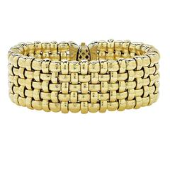 Gold Diamond Clasp Bracelet