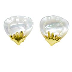 Tiffany 
Co. Mother of Pearl Earrings