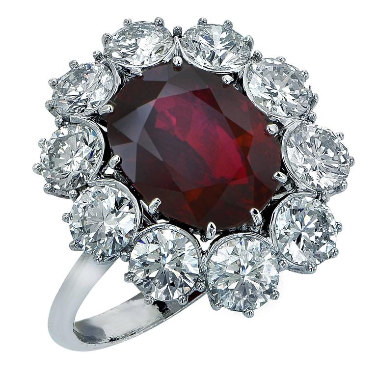 5.52 Carat Color-Changing Alexandrite Ring at 1stdibs