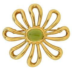 Tiffany & Co. Paloma Picasso Peridot Brooch