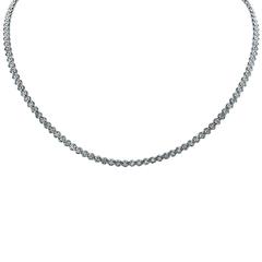 3 Carat Diamond Platinum Necklace