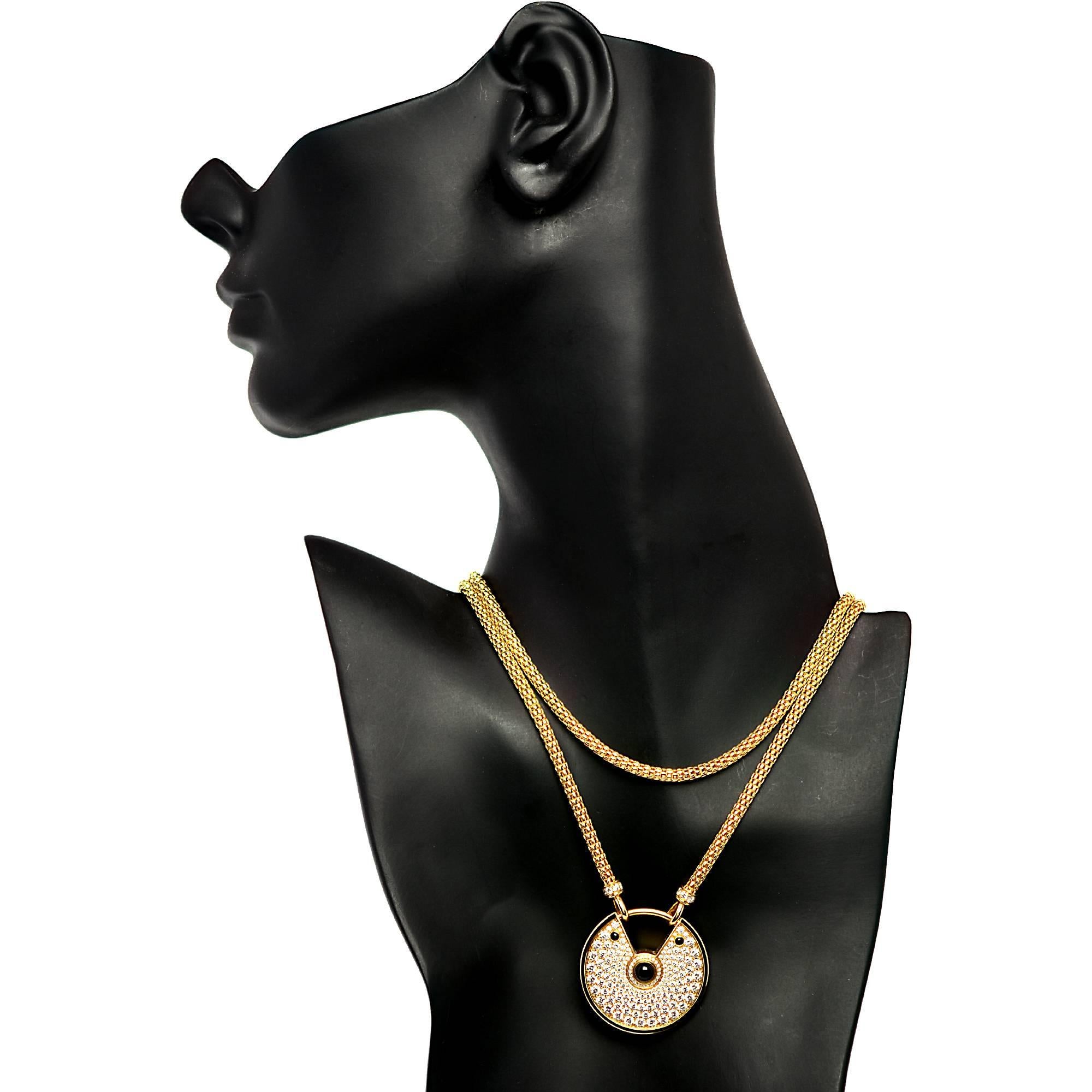 cartier amulette necklace