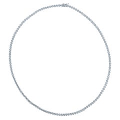 3.28 Carat Diamond Tennis Necklace