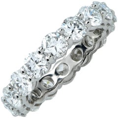 4.06 Carat Diamond Wedding Eternity Band