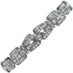 Art Deco Diamond Bracelet at 1stdibs