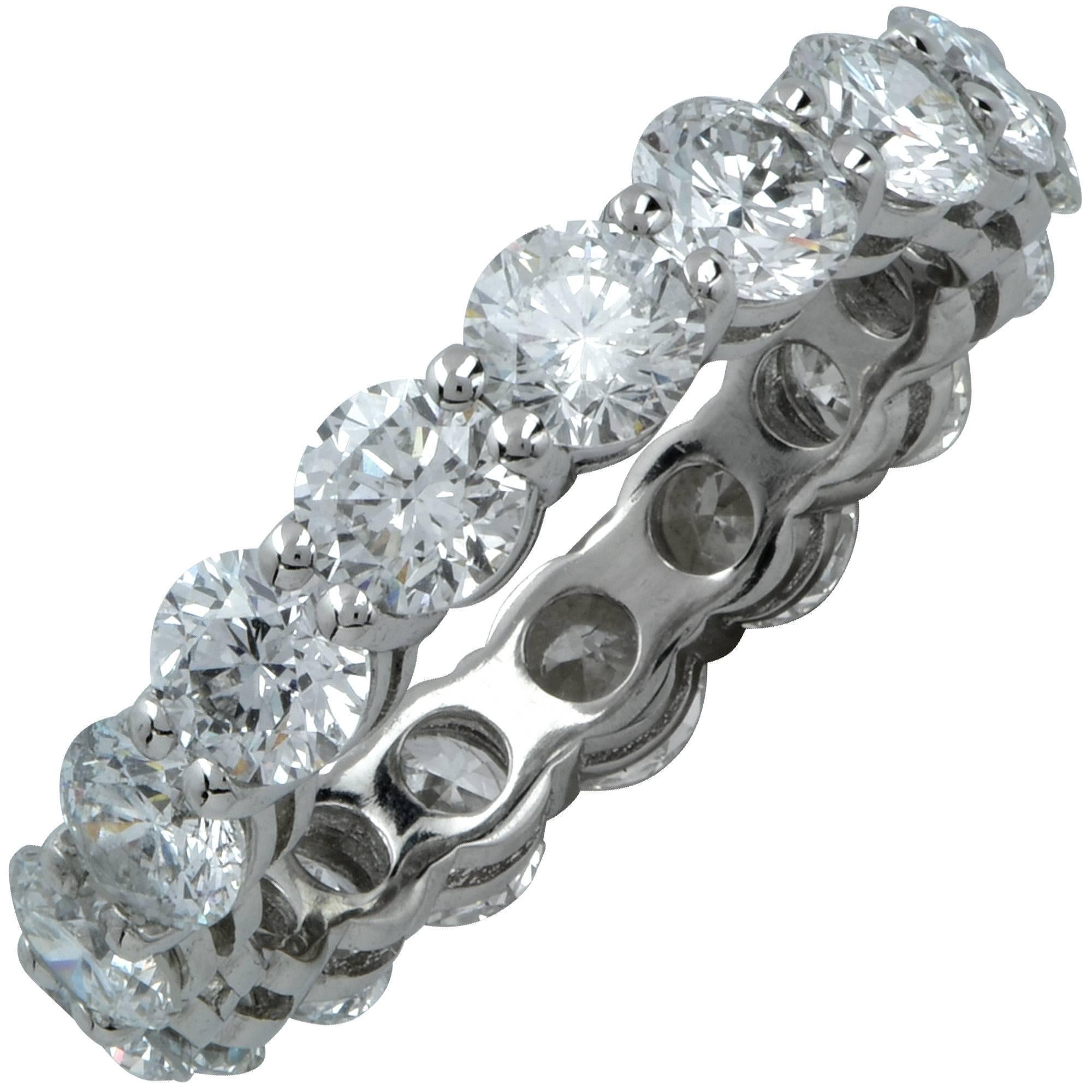 4.83 Carat Diamond Wedding Eternity Band