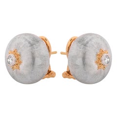 Buccellati Macri Classica Button Earrings