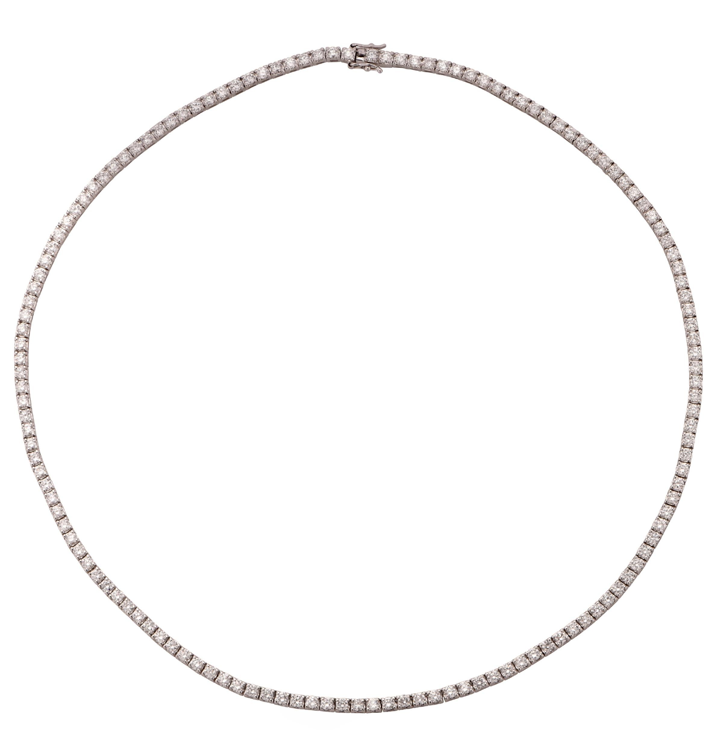7.15 Carat Diamond Necklace