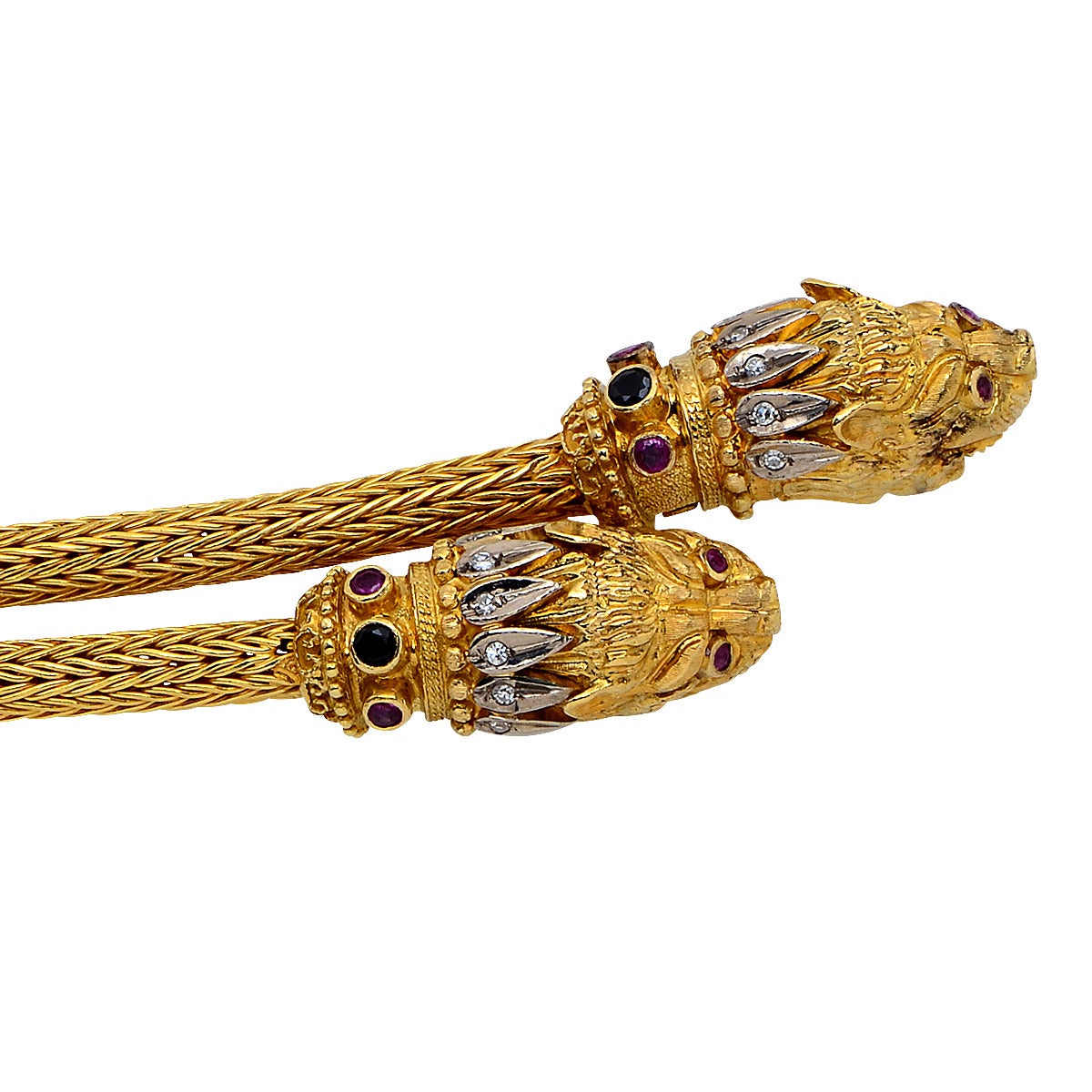 Ilias Lalaounis Gold Braided Necklace