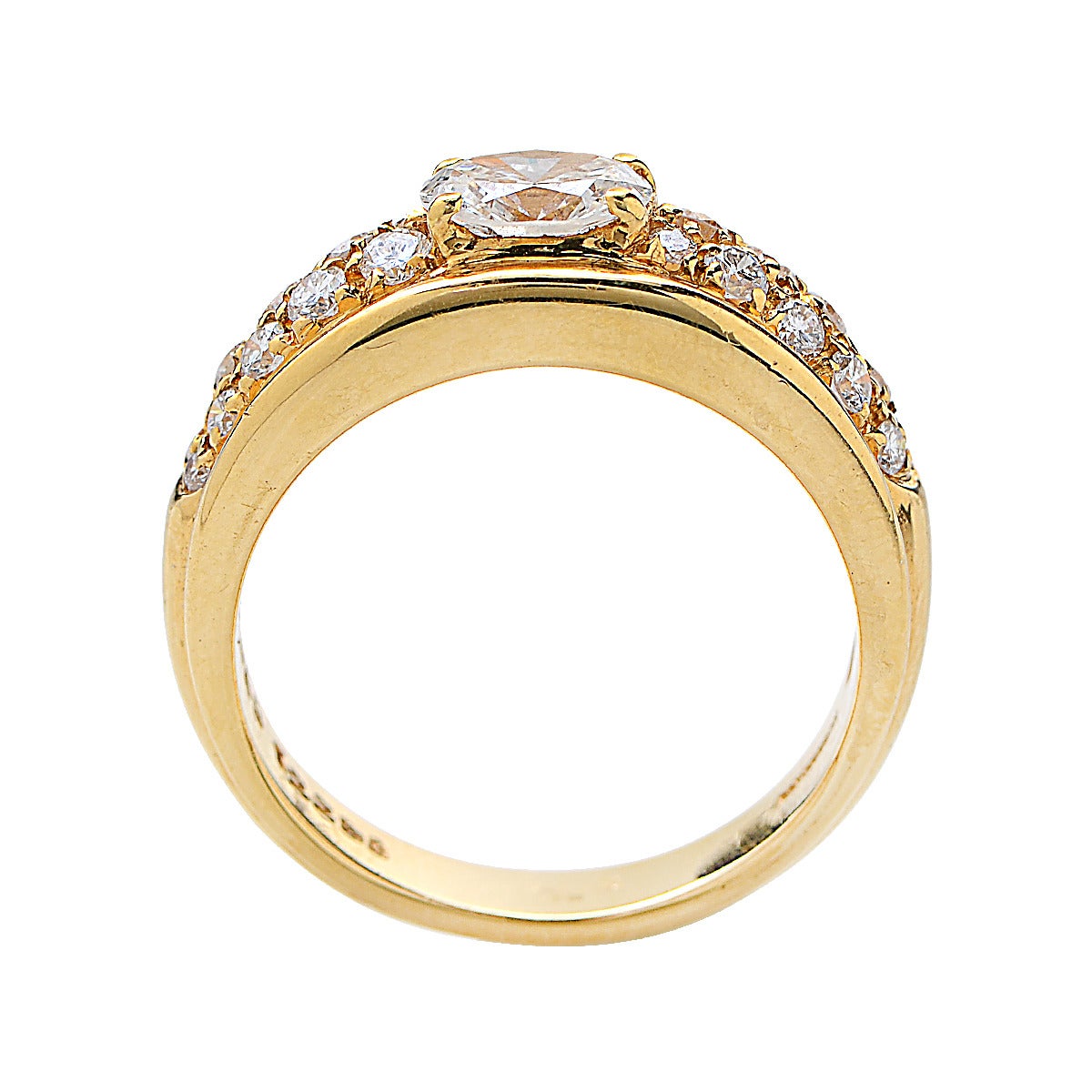 Women's Boucheron Paris Yellow Gold Diamond Ring