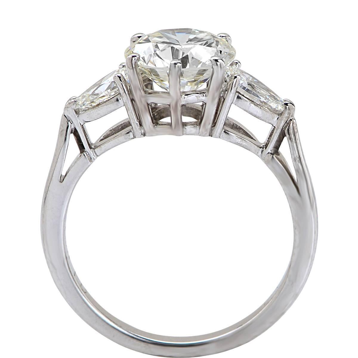 2.37 Carat GIA Diamond Ring In Excellent Condition In Miami, FL