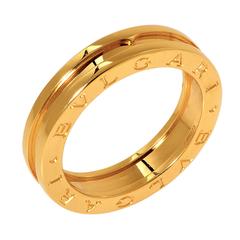 Bulgari Gold Band Ring