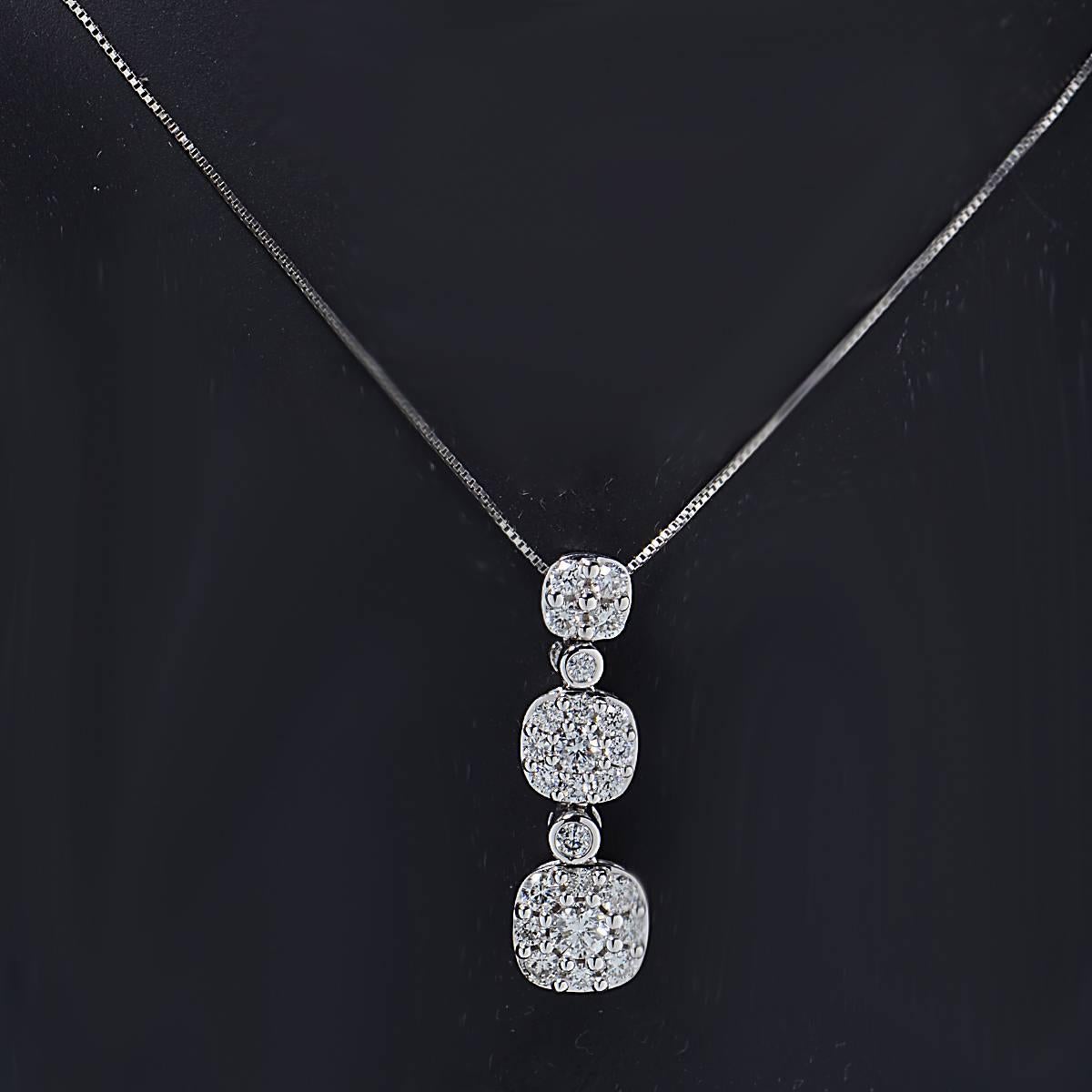Women's Diamond Gold Necklace