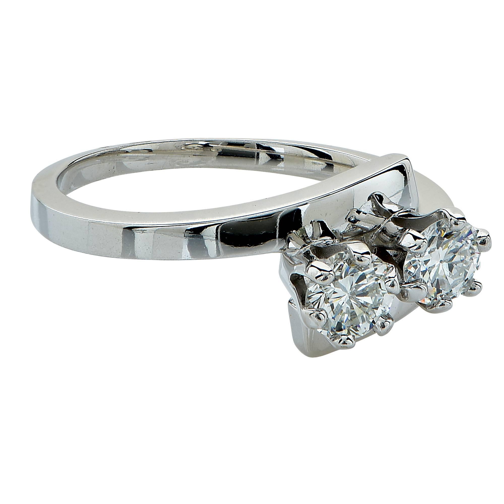 Diamond Wedding Ring In Excellent Condition In Miami, FL