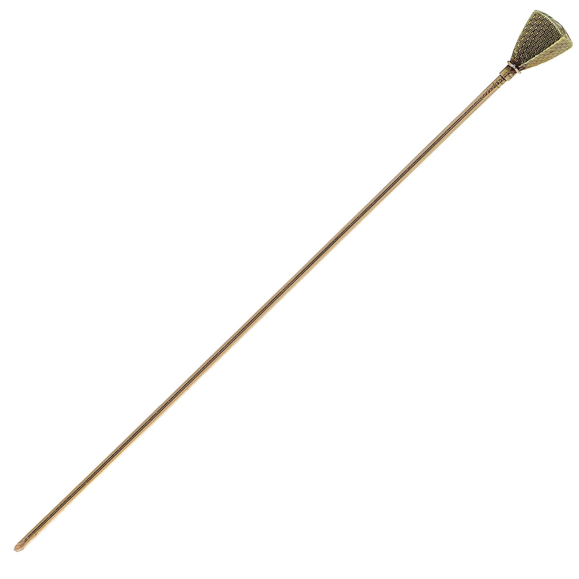 Tiffany & Co. Gold Stick Pin