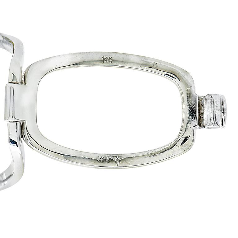 Stephen ster 4.30 Carats Diamonds Bangle Bracelet at 1stDibs