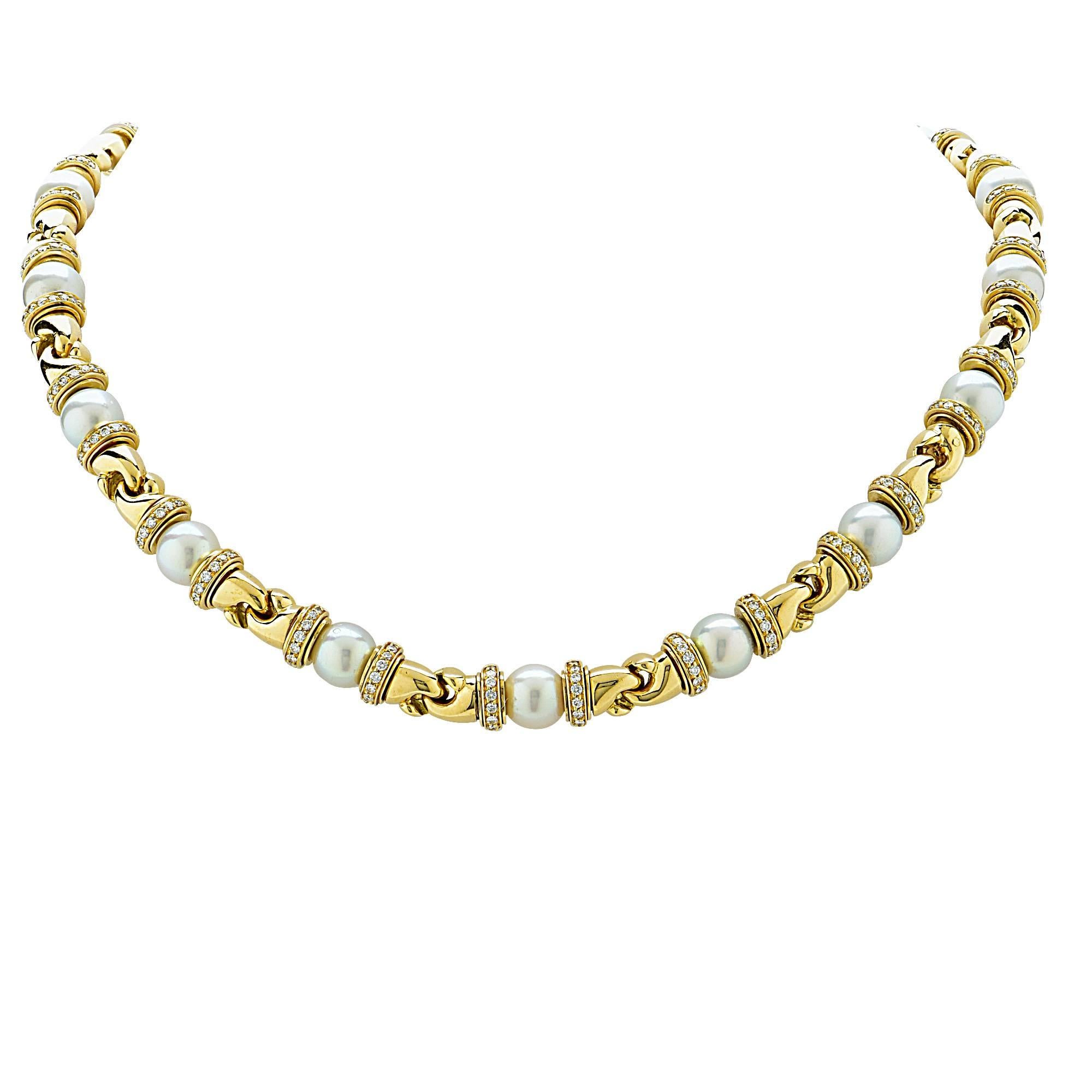 bvlgari pearl necklace