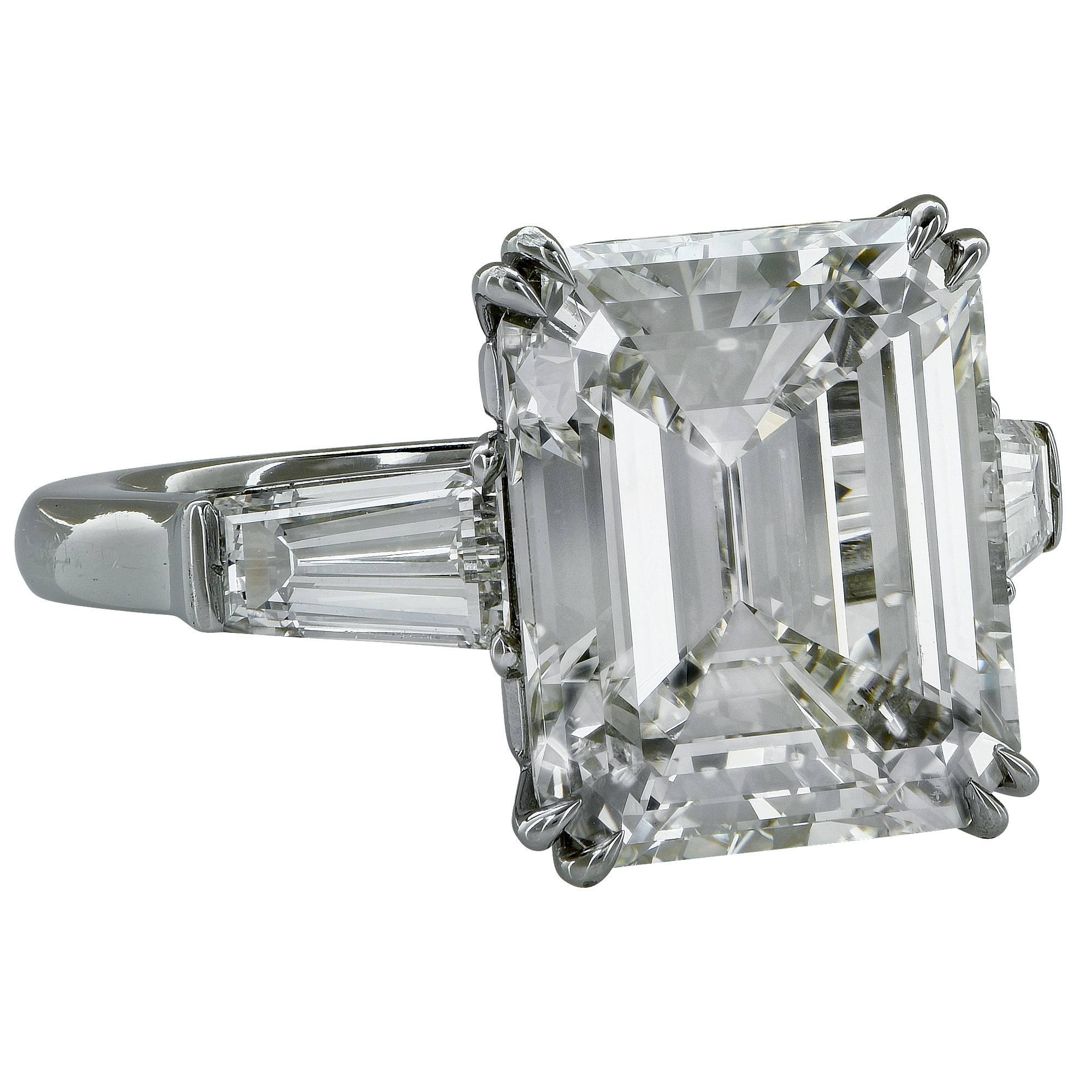 Modern Exceptional 9.17 Carat K VS1 GIA Graded Diamond Engagement Ring 